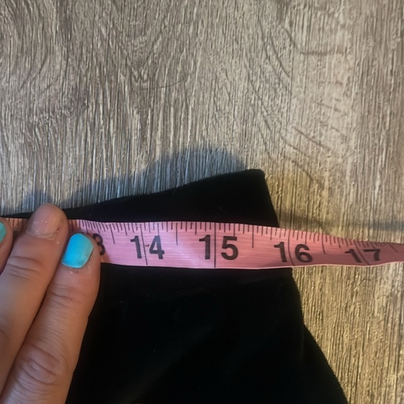 St. John Evening High Rise Black Velvet Pants straight Leg trouser 12 - Picture 4 of 9